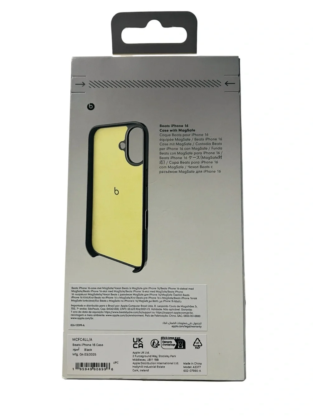Beats iPhone 16 Case with MagSafe in Black